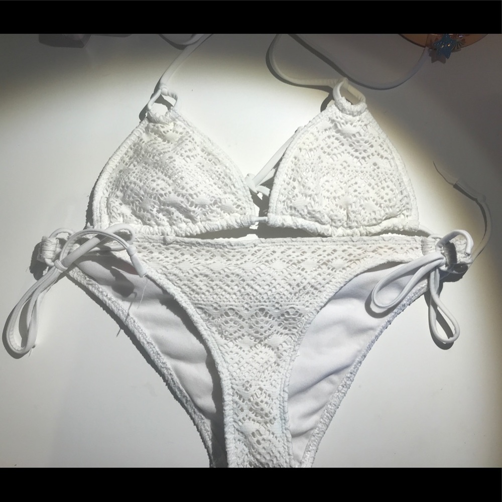 Little white bikini